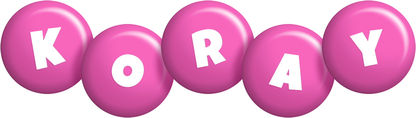 Koray candy-pink logo