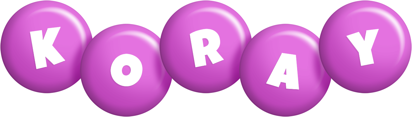 Koray candy-purple logo