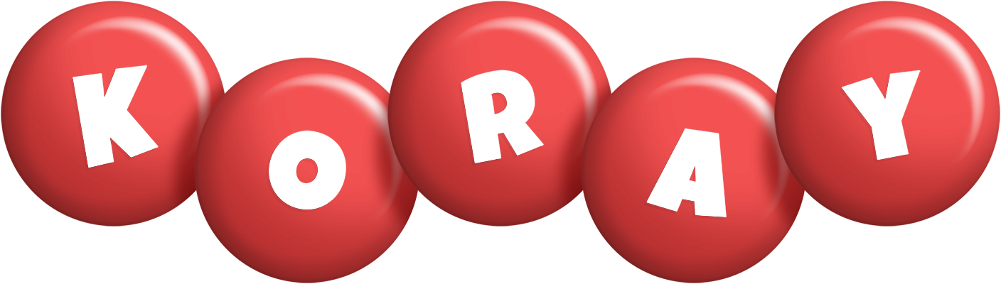 Koray candy-red logo