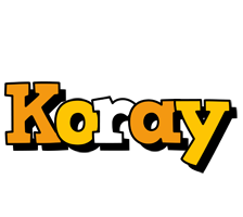 Koray cartoon logo