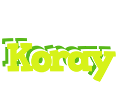 Koray citrus logo