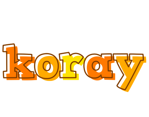 Koray desert logo