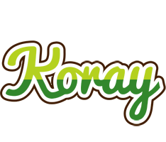 Koray golfing logo