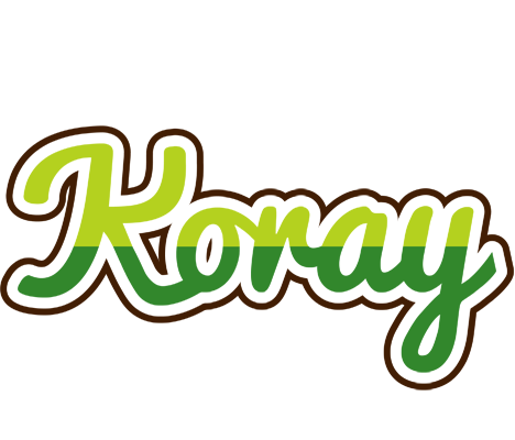 Koray golfing logo