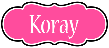 Koray invitation logo