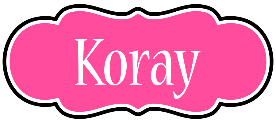 Koray invitation logo