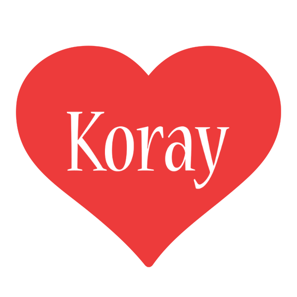 Koray love logo