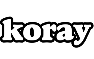 Koray panda logo