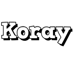 Koray snowing logo