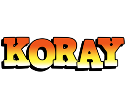 Koray sunset logo