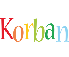 Korban birthday logo