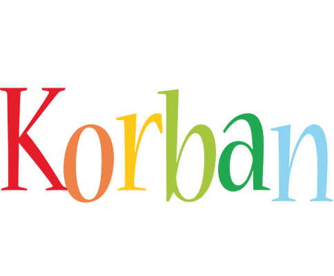 Korban birthday logo