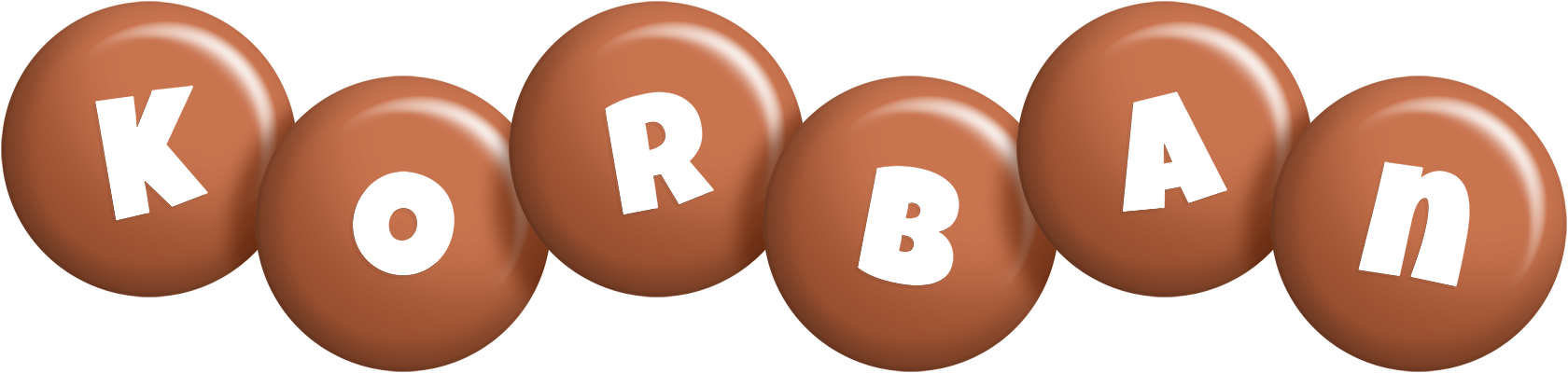 Korban candy-brown logo