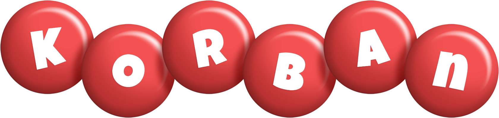Korban candy-red logo