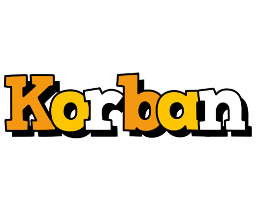 Korban cartoon logo