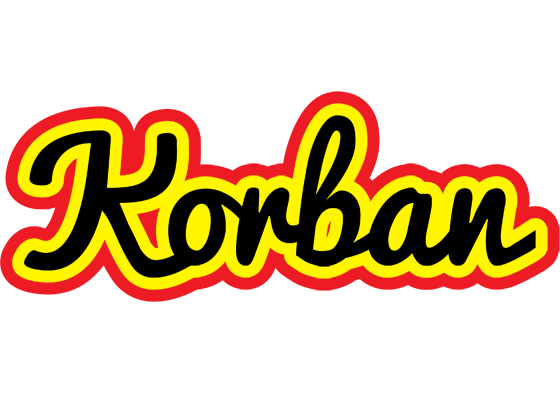 Korban flaming logo