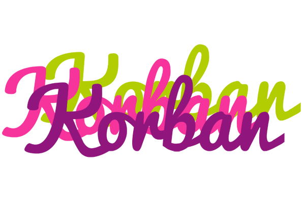 Korban flowers logo