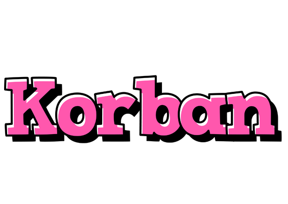 Korban girlish logo