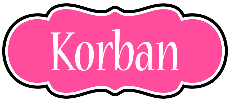 Korban invitation logo