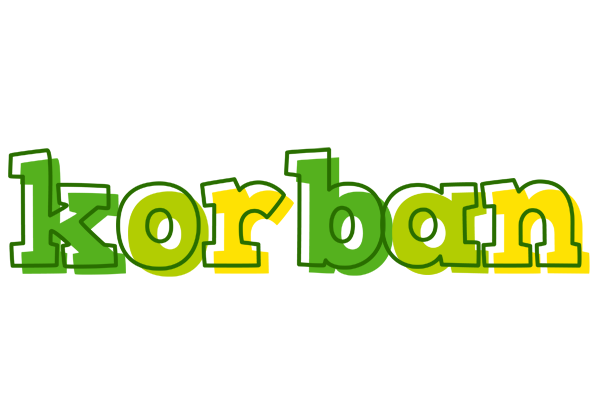 Korban juice logo
