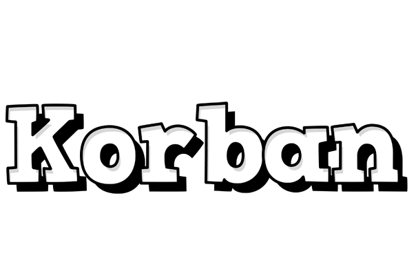 Korban snowing logo