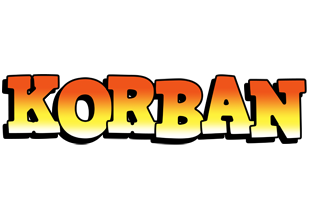 Korban sunset logo