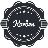 Korben badge logo