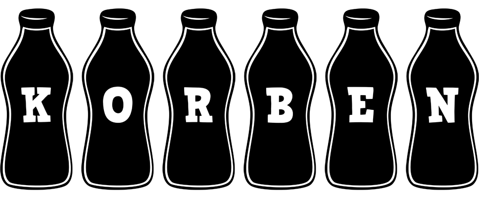 Korben bottle logo