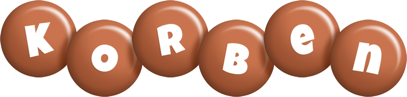 Korben candy-brown logo