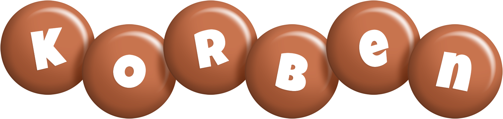 Korben candy-brown logo