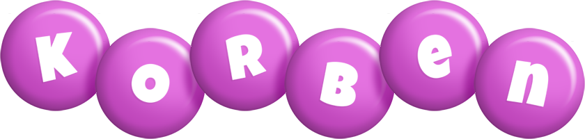 Korben candy-purple logo