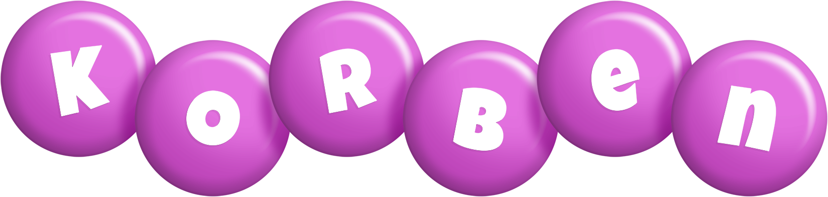 Korben candy-purple logo