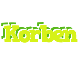 Korben citrus logo