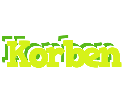 Korben citrus logo