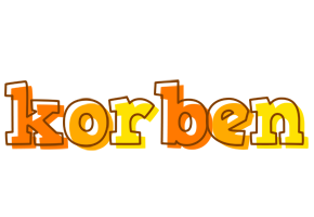 Korben desert logo