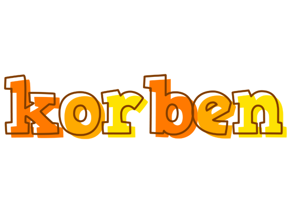 Korben desert logo