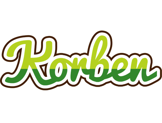 Korben golfing logo