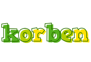 Korben juice logo