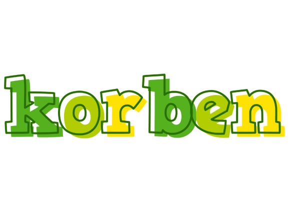Korben juice logo