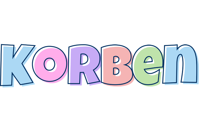 Korben pastel logo