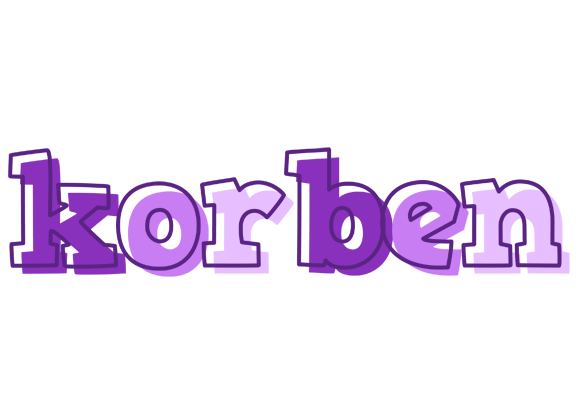 Korben sensual logo