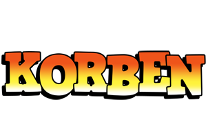 Korben sunset logo