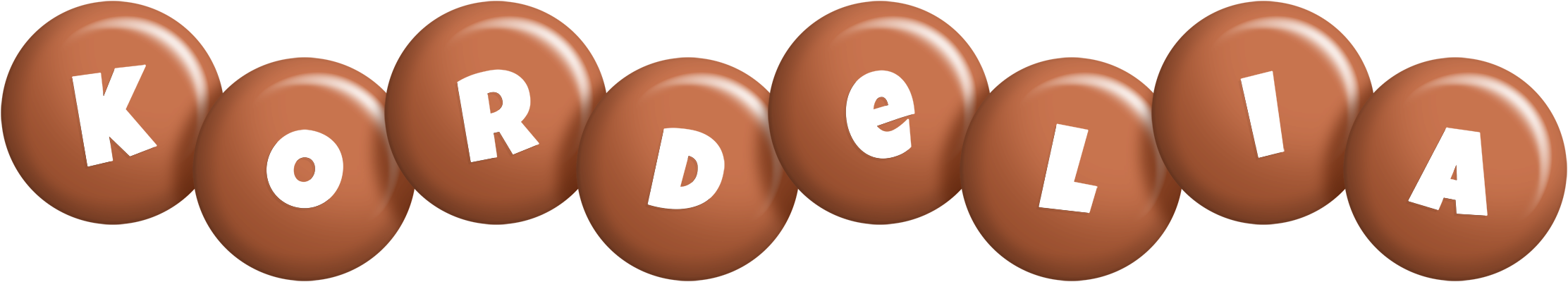 Kordelia candy-brown logo