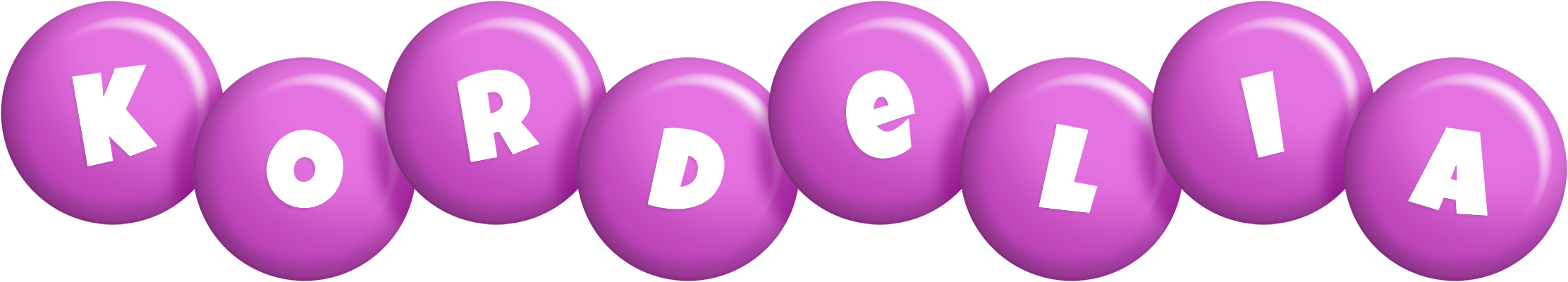Kordelia candy-purple logo