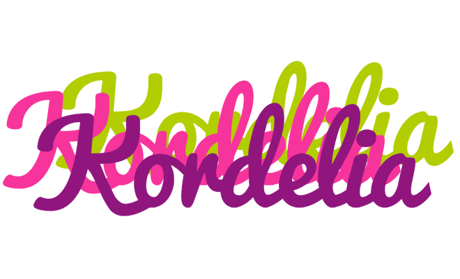 Kordelia flowers logo