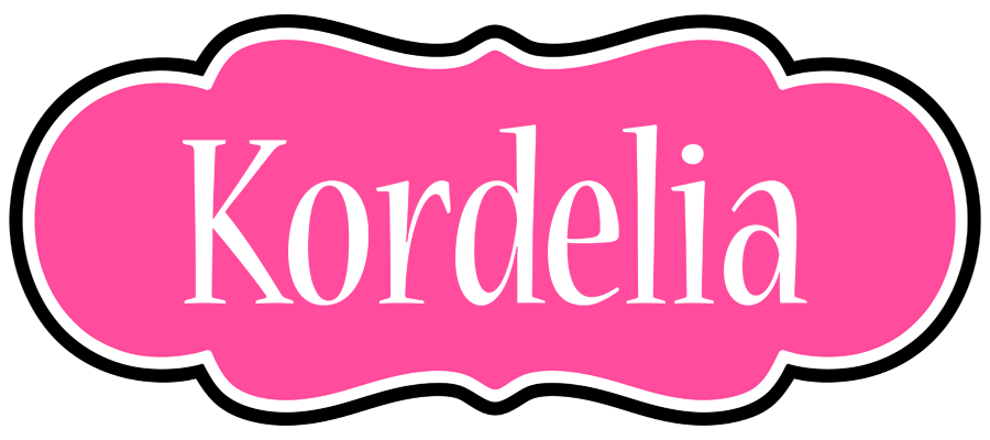 Kordelia invitation logo