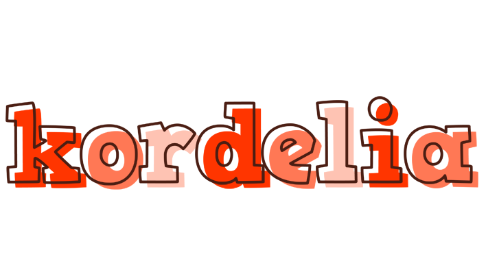 Kordelia paint logo