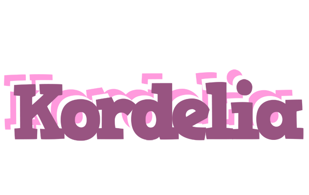 Kordelia relaxing logo