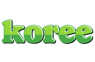 Koree apple logo