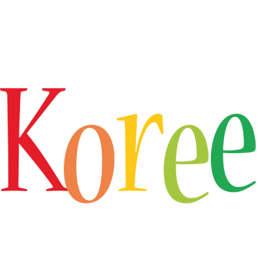Koree birthday logo